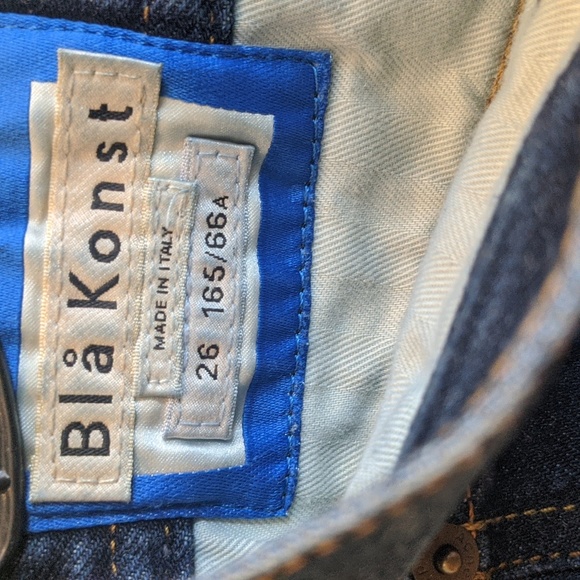 ACNE Studios Blå Konst Swamp denim shorts 26 - Picture 4 of 6